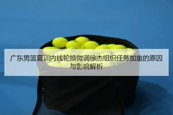 广东男篮夏训内线轮换微调徐杰组织任务加重的原因与影响解析